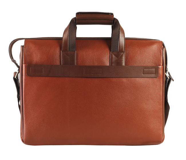 Henry Laptop, Portfolio Bag - Tan / Brown