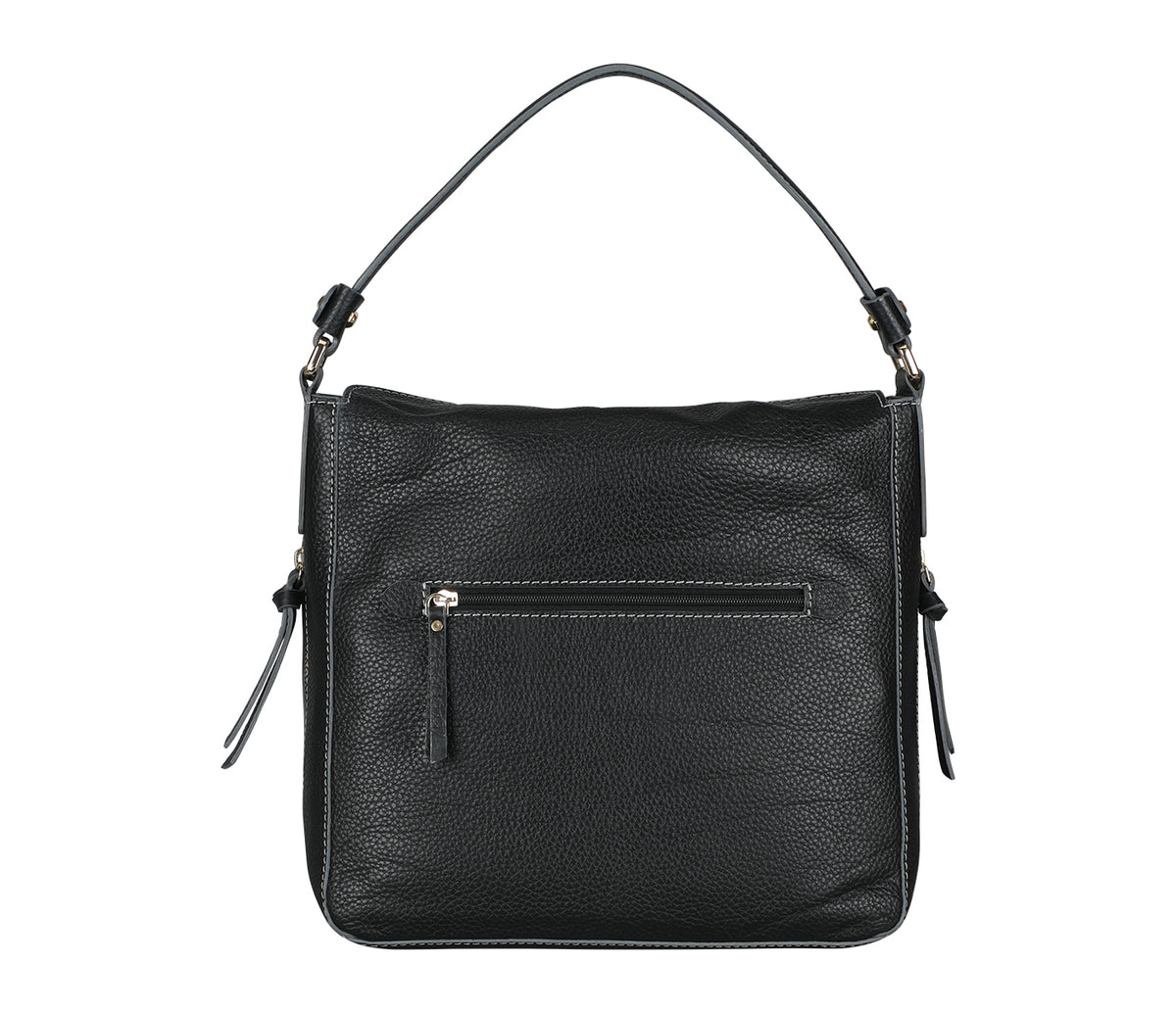 Crisanta Shoulder Bag-Black