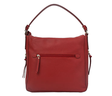 Crisanta Shoulder Bag-Red