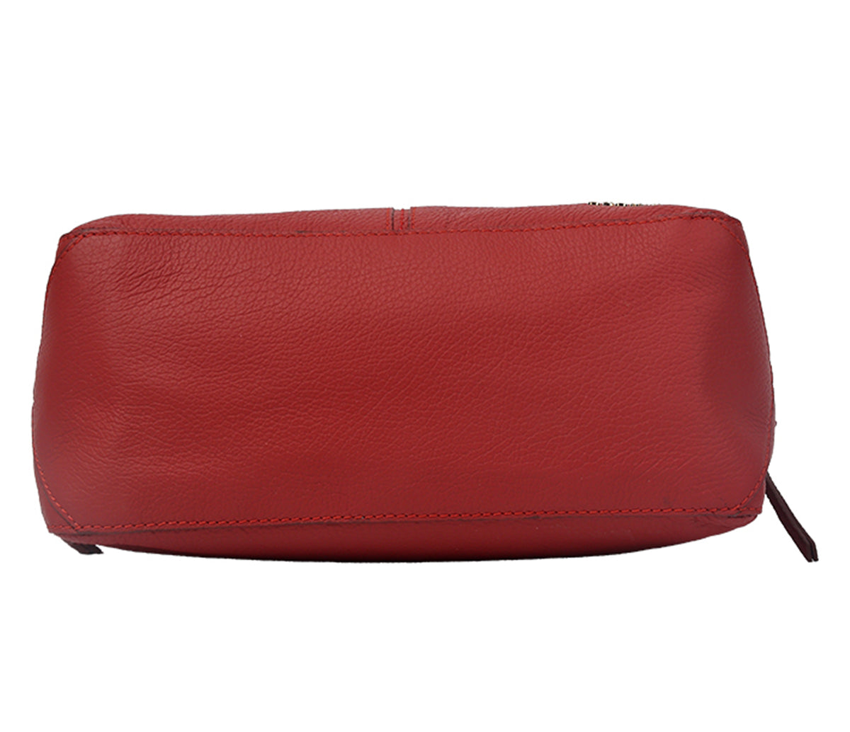 Crisanta Shoulder Bag-Red