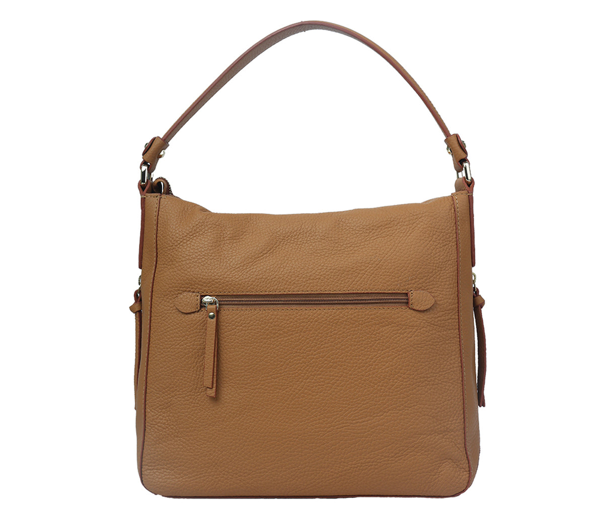 Crisanta Shoulder Bag-Tan