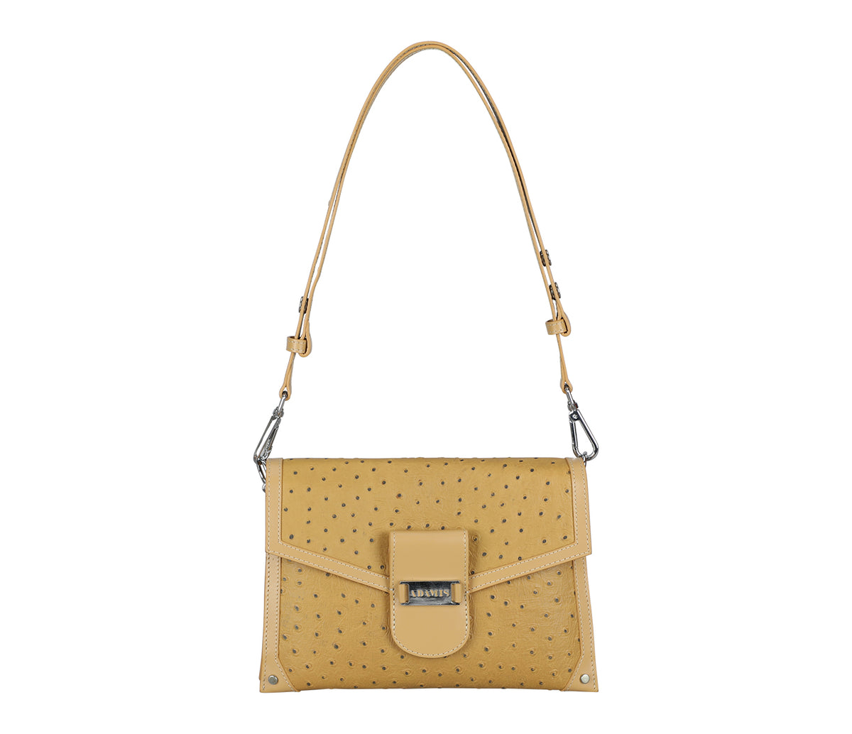 Renata Sling Bag And Clutch Purse - Beige