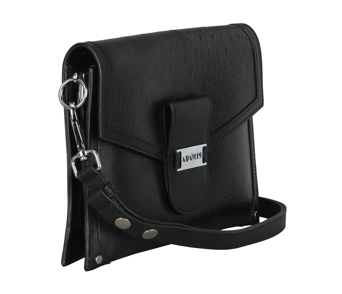Renata Sling Bag And Clutch Purse - Black