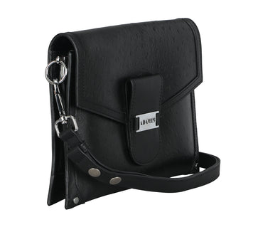 Renata Sling Bag And Clutch Purse - Black