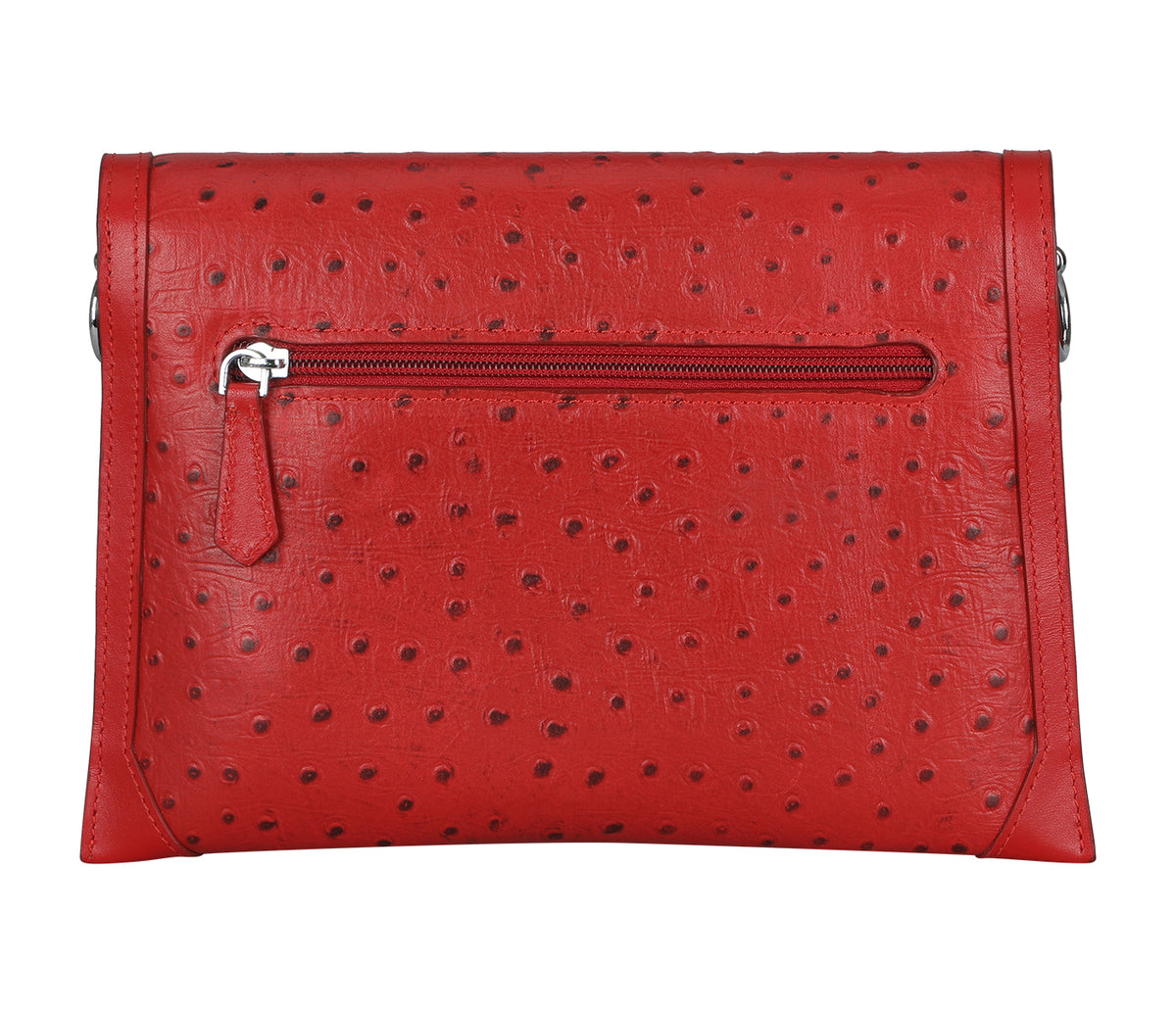 Renata Sling Bag And Clutch Purse - Red