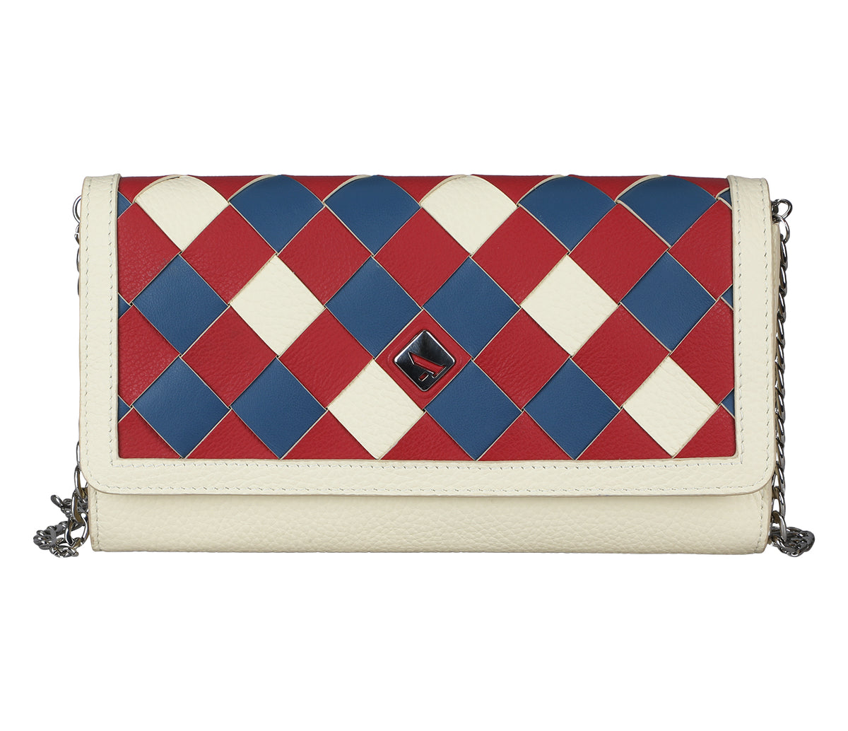 Antonella Clutch And Sling Bag - Offwhite
