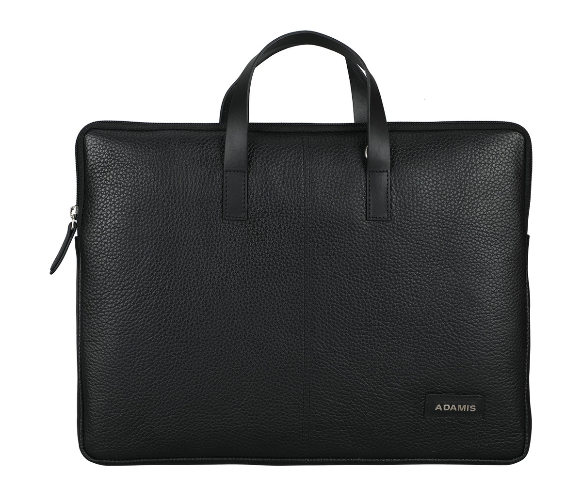Enrique Laptop And Portfolio Bag - Black