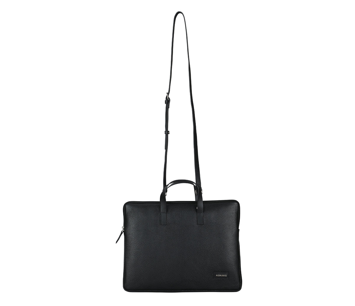 Enrique Laptop And Portfolio Bag - Black