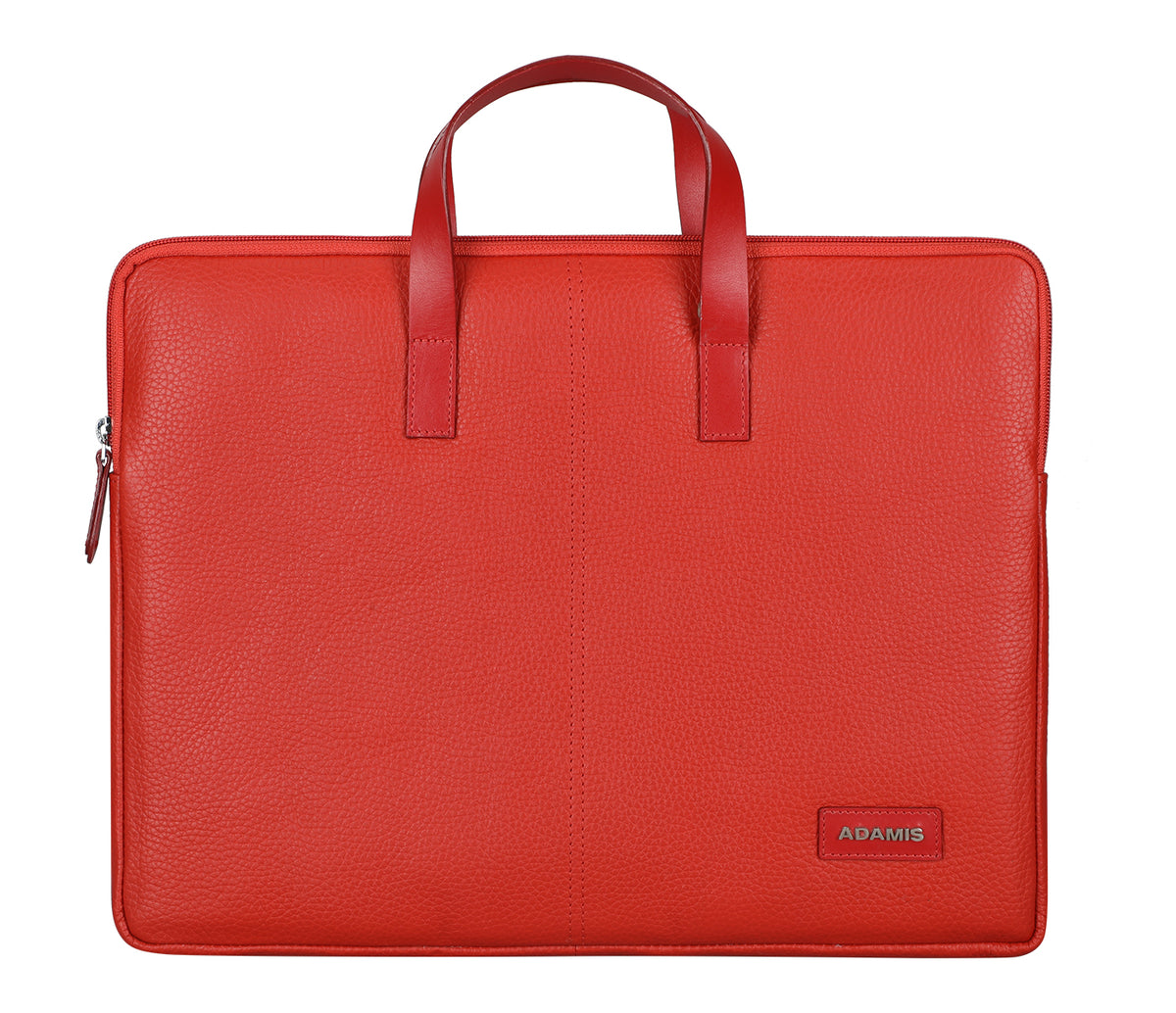 Enrique Laptop And Portfolio Bag - Red