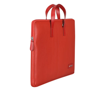 Enrique Laptop And Portfolio Bag - Red