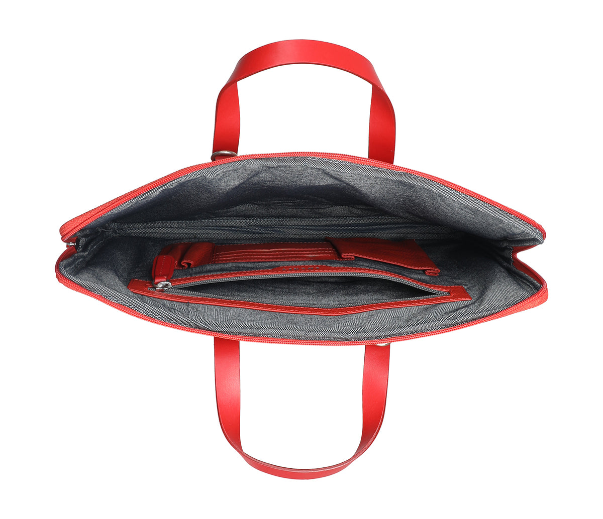 Enrique Laptop And Portfolio Bag - Red