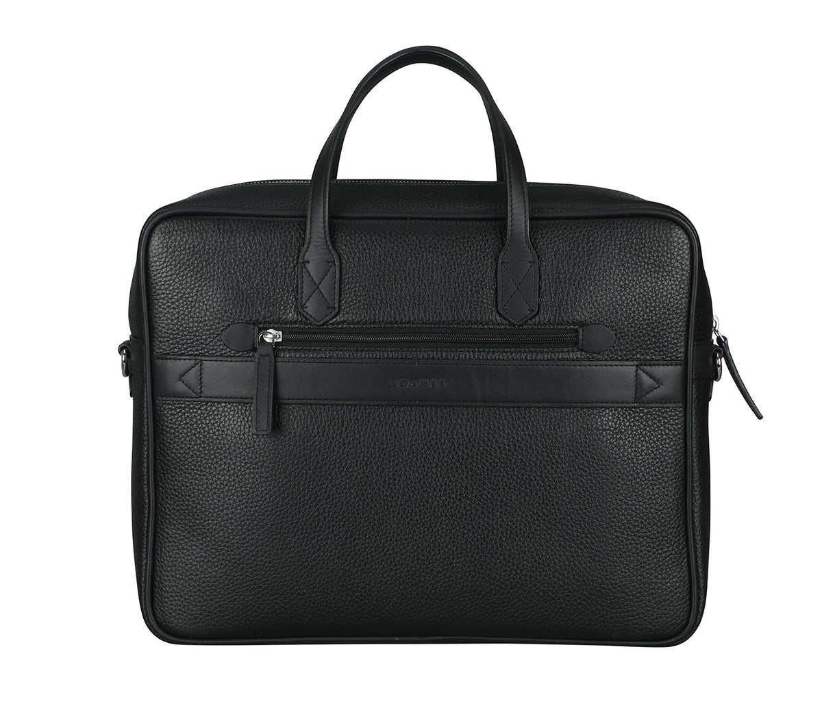 Hector Laptop Portfolio Bag - Black