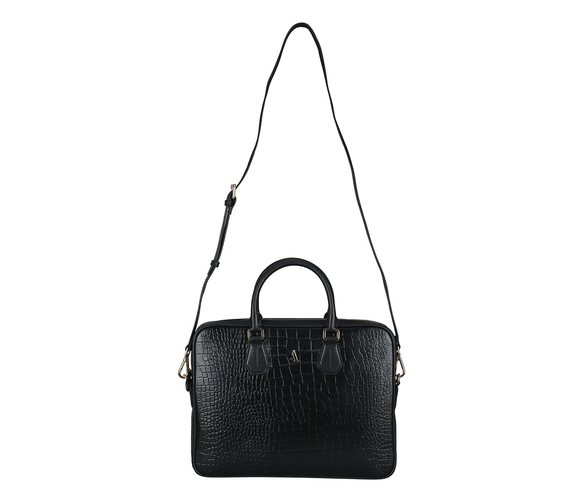 Reyes Laptop Portfolio Bag - Black