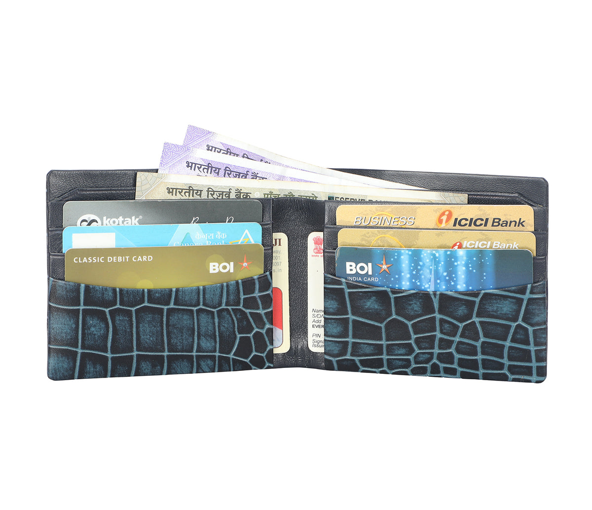 Oscar Mens Wallet - Blue