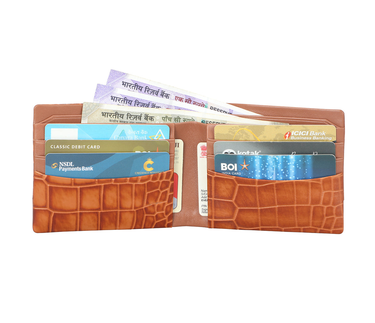 Oscar Mens Wallet - Tan