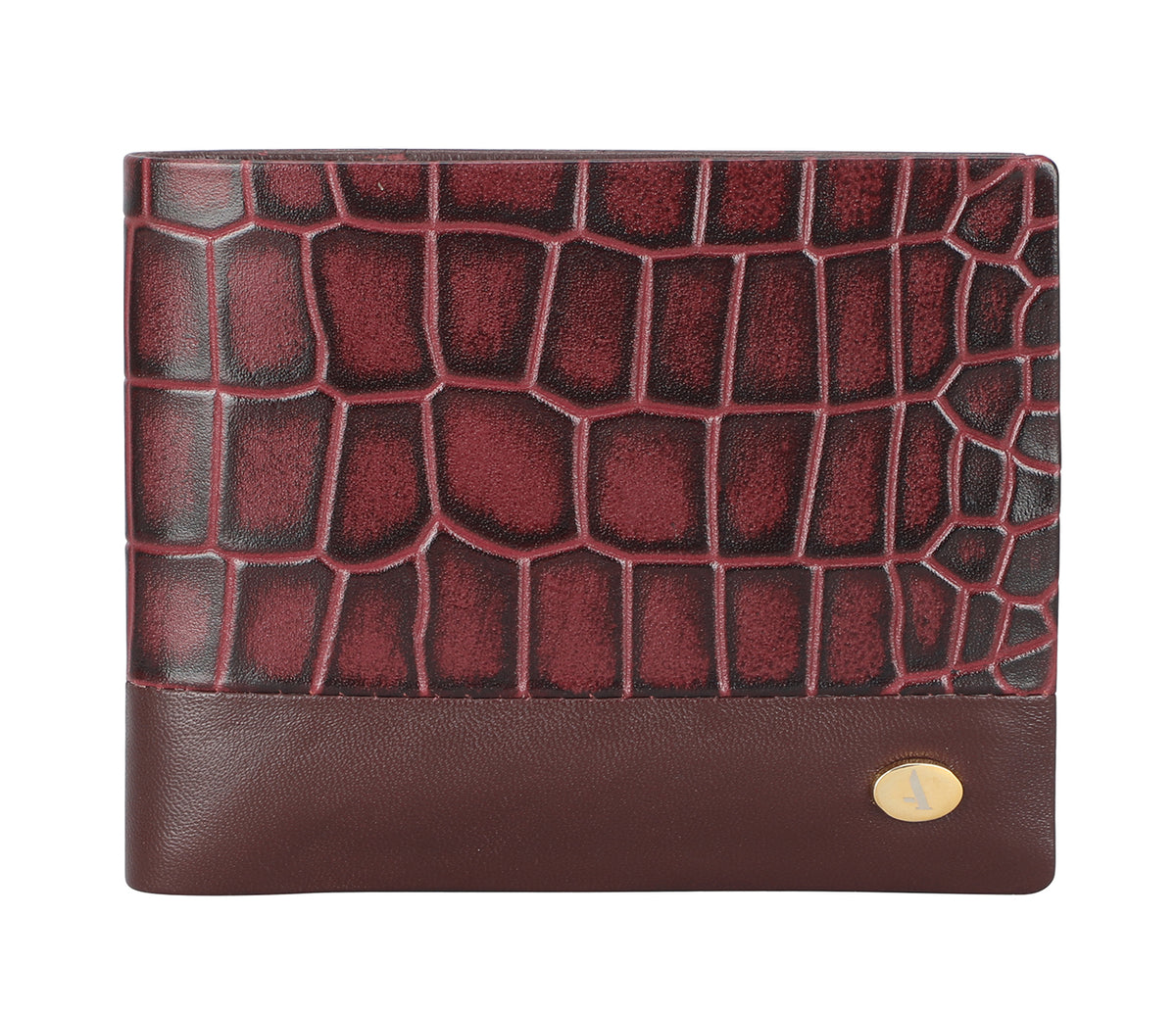 Oscar Mens Wallet - Wine