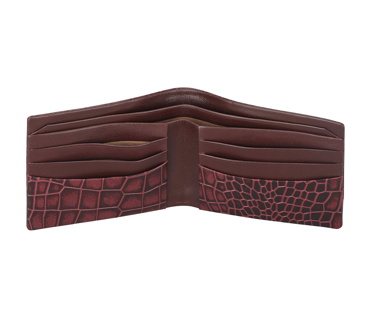Oscar Mens Wallet - Wine