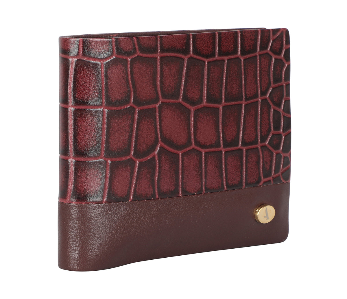 Oscar Mens Wallet - Wine