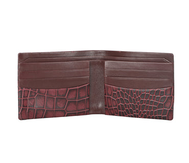 Oscar Mens Wallet - Wine