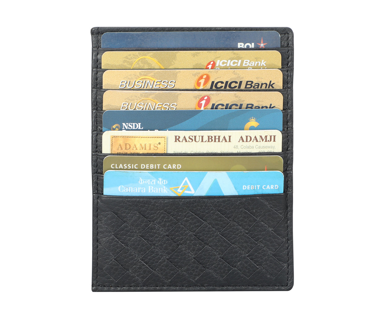 Credit And Business Card Case -Black