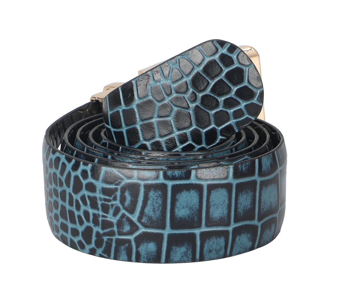 Men's Formal Wear Reversible Belt - Black/Blue