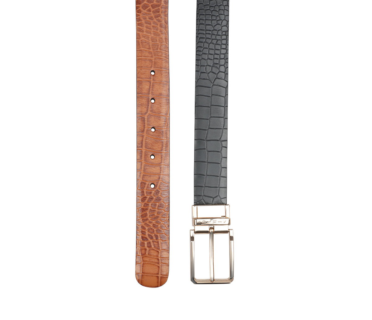 Men's Formal Wear Reversible Belt - Black/Tan