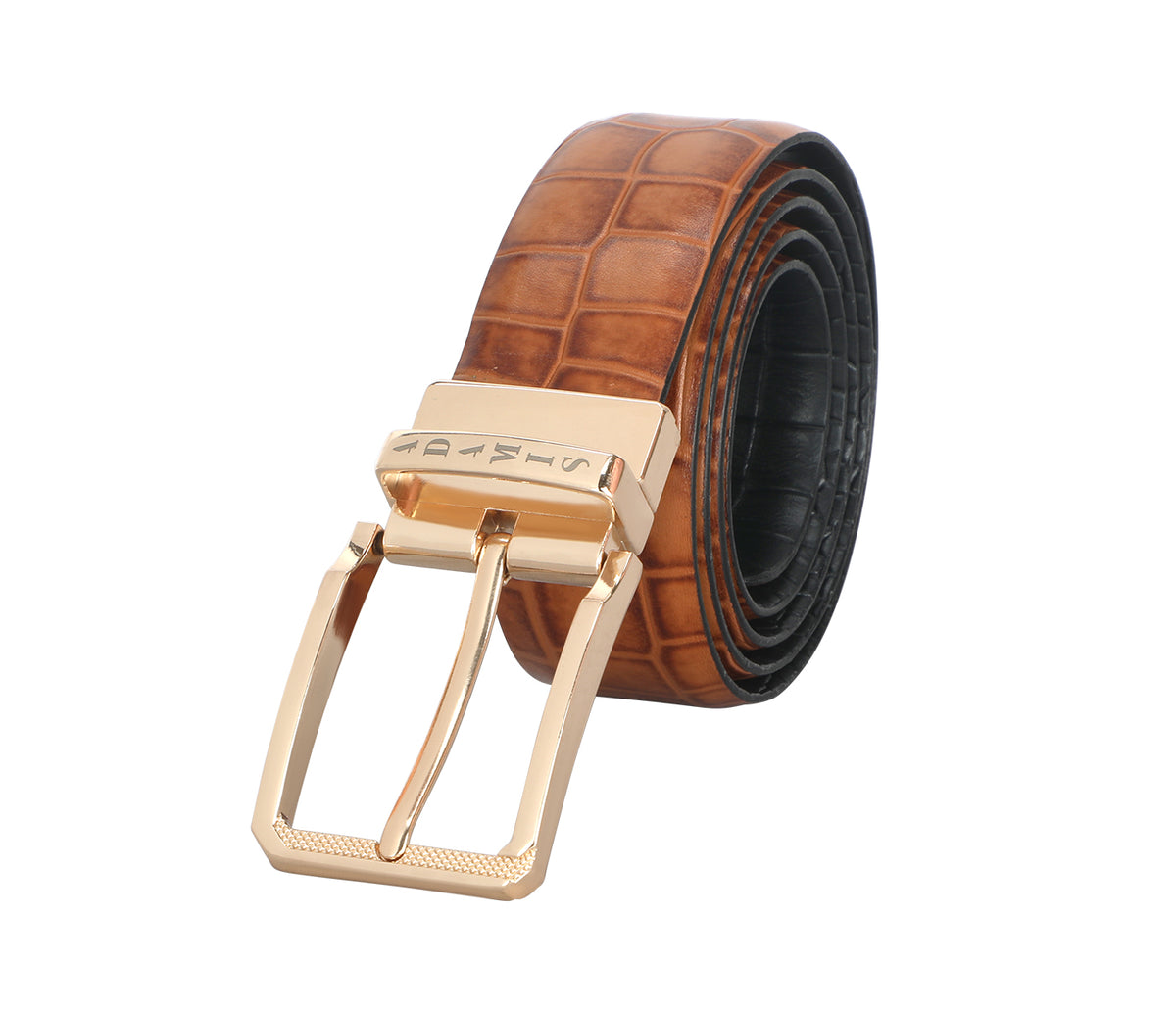 Men's Formal Wear Reversible Belt - Black/Tan