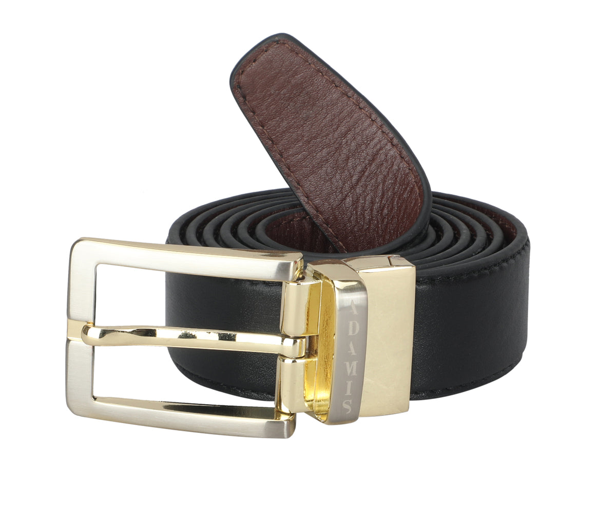 Men's Formal Wear Reversible Belt - Black/Brown
