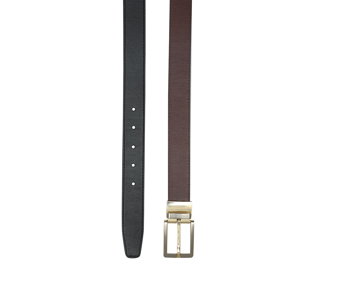 Men's Formal Wear Reversible Belt - Black/Brown