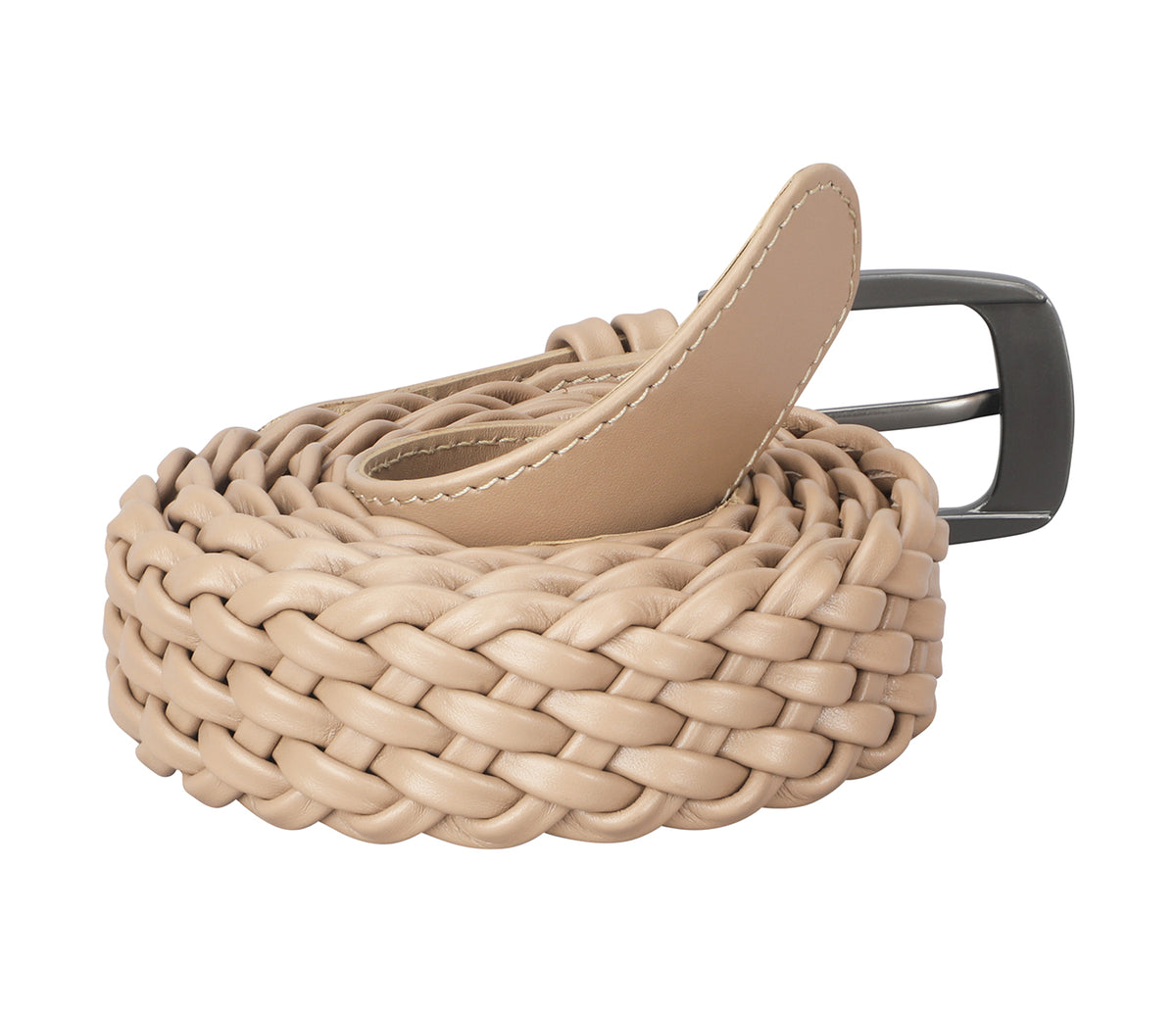 Men's Formal and Casual Wear Belt - Beige