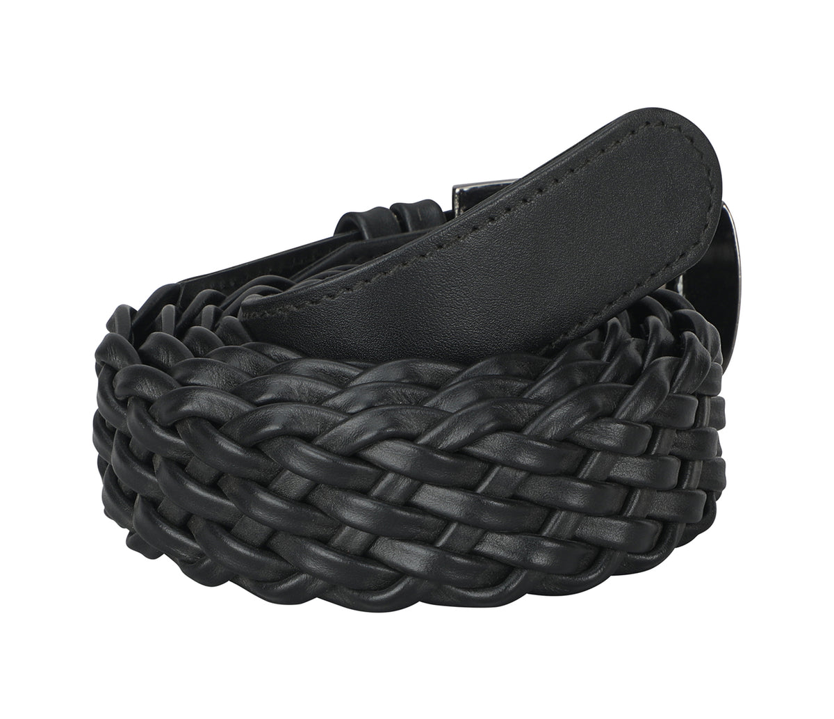 Men's Formal and Casual Wear Belt -  Black