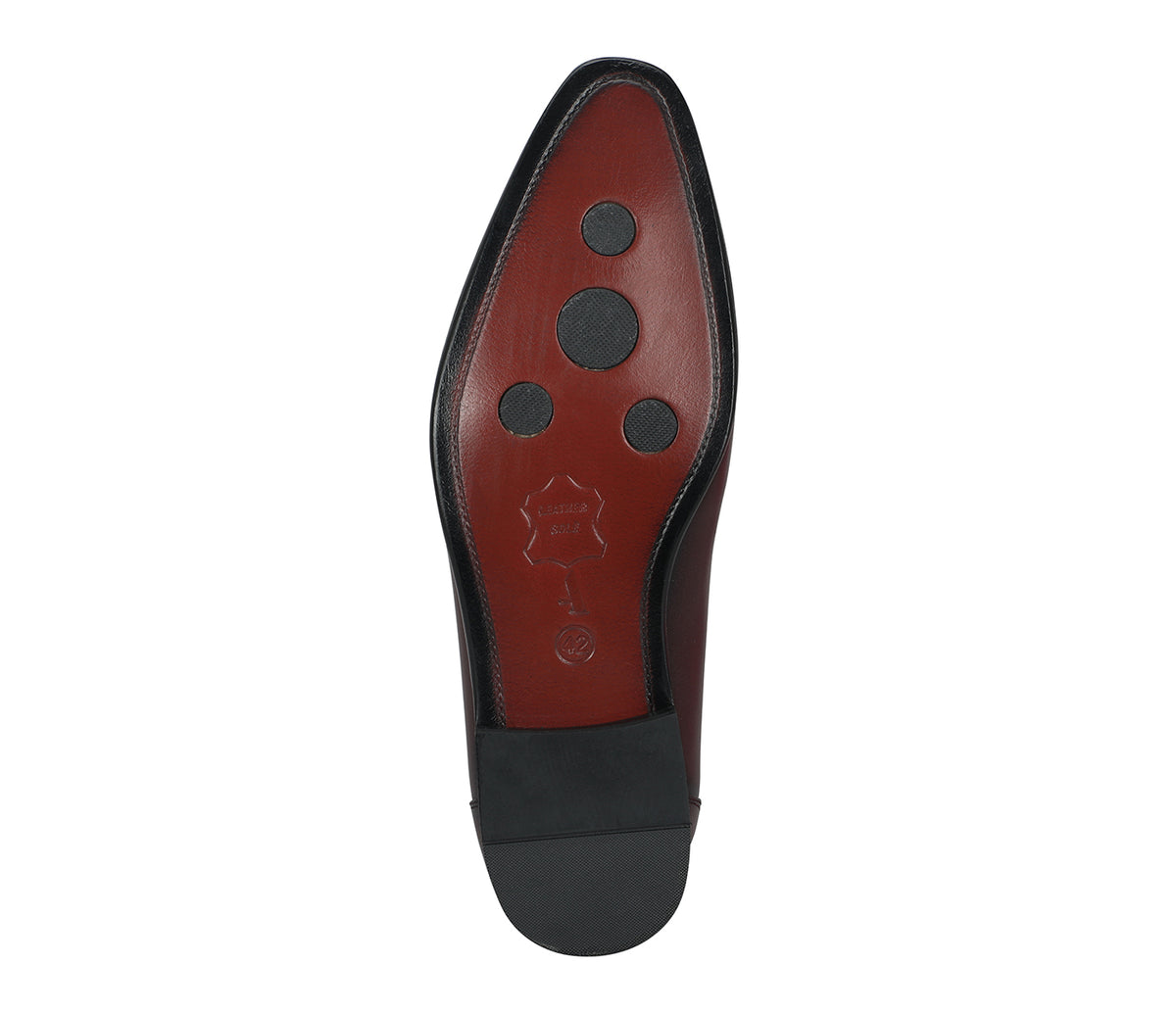Loafer in Smooth Leather - Wine