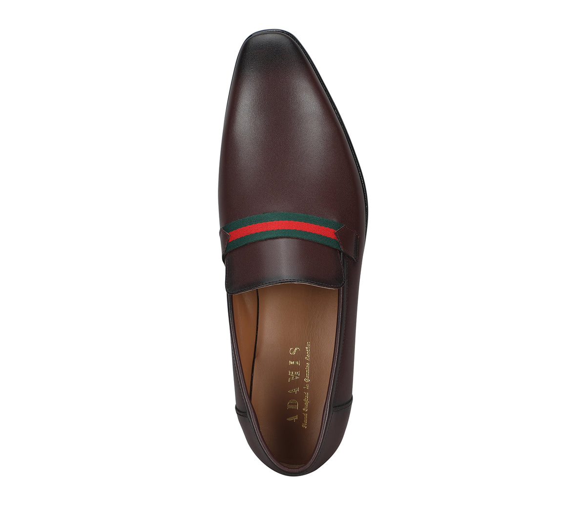 Loafer in Smooth Leather - Wine