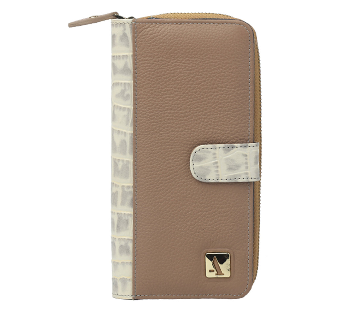 Adriana Womens Wallet - Beige