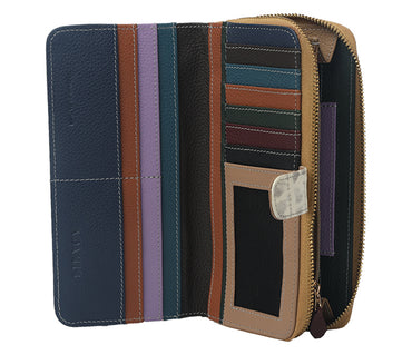 Adriana Womens Wallet - Beige
