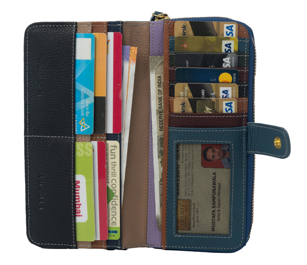 Adriana Womens Wallet - Denimblue