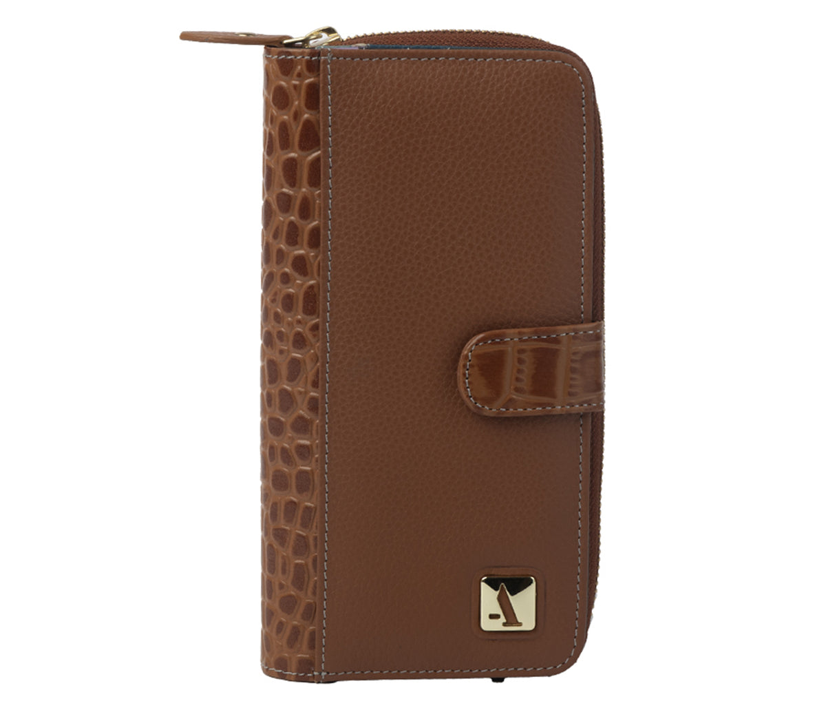 Adriana Womens Wallet - Tan