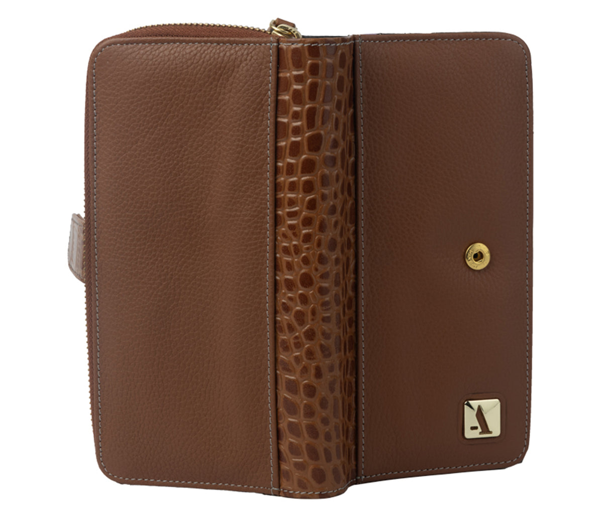 Adriana Womens Wallet - Tan