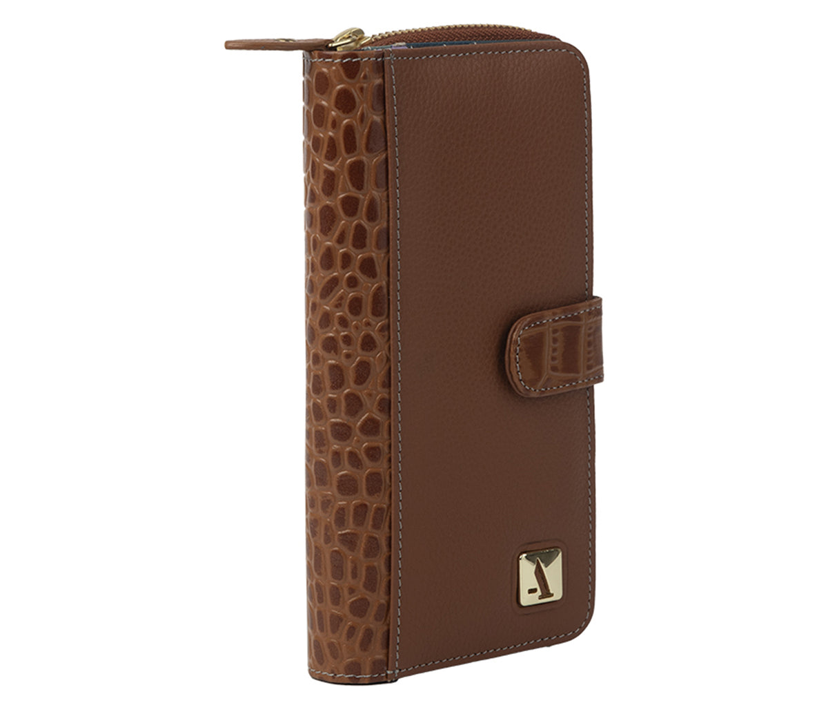 Adriana Womens Wallet - Tan