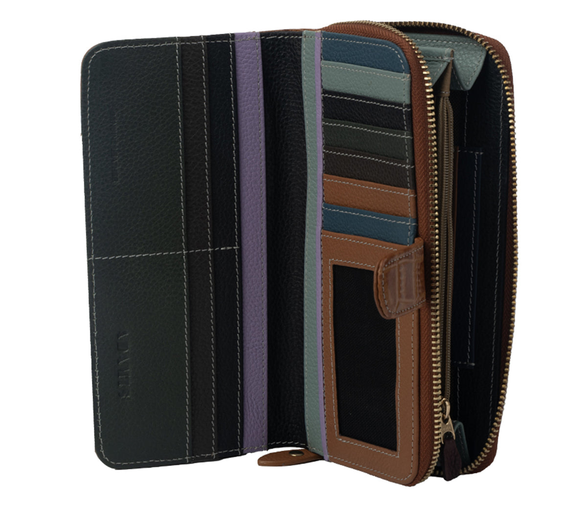Adriana Womens Wallet - Tan