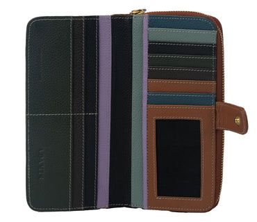Adriana Womens Wallet - Tan