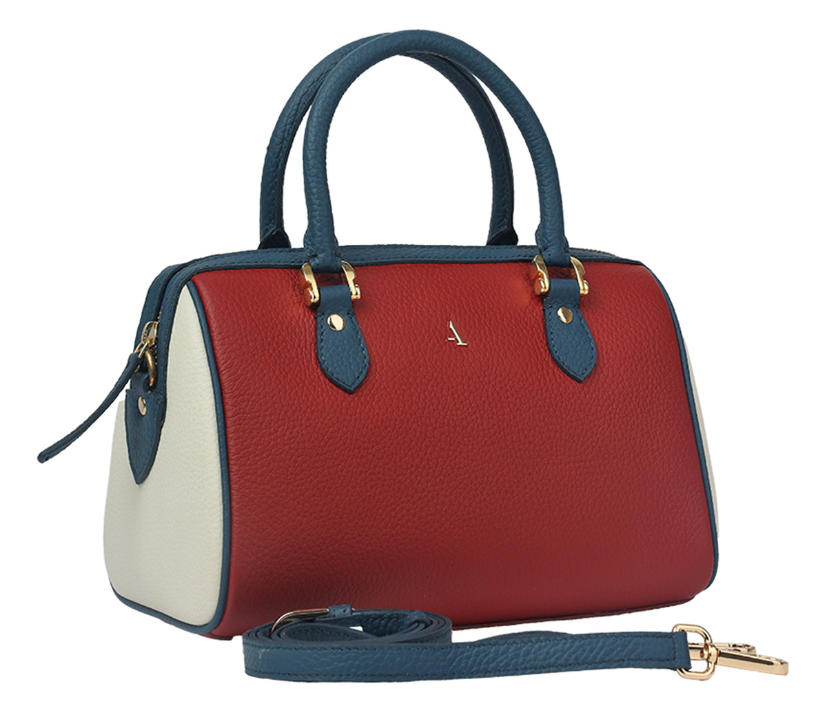 Emilia Shoulder Bag-Red