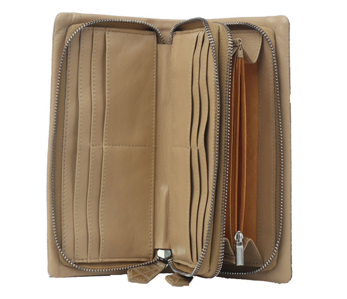 Blake Womens Wallet - Beige