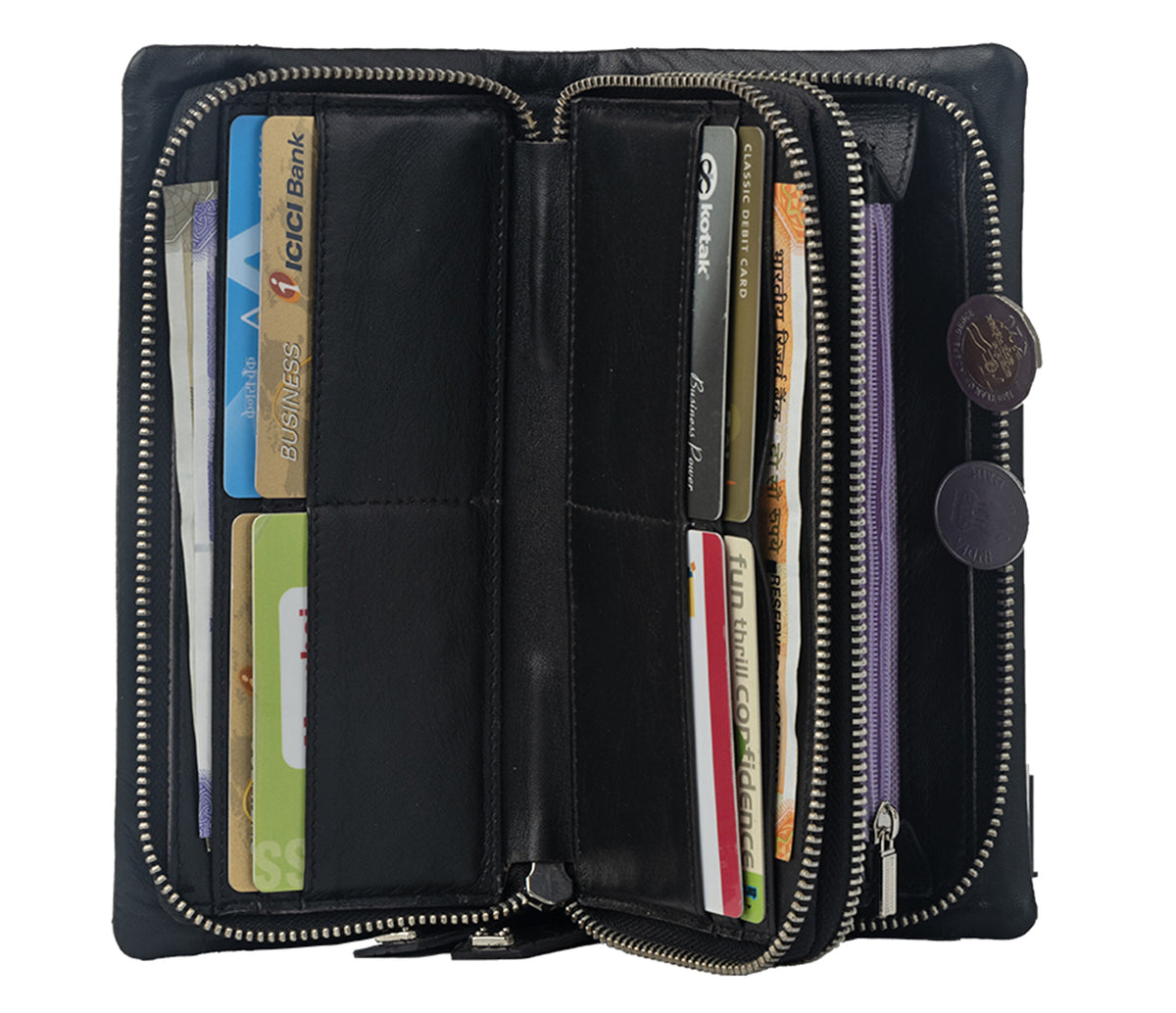 Blake Womens Wallet - Black