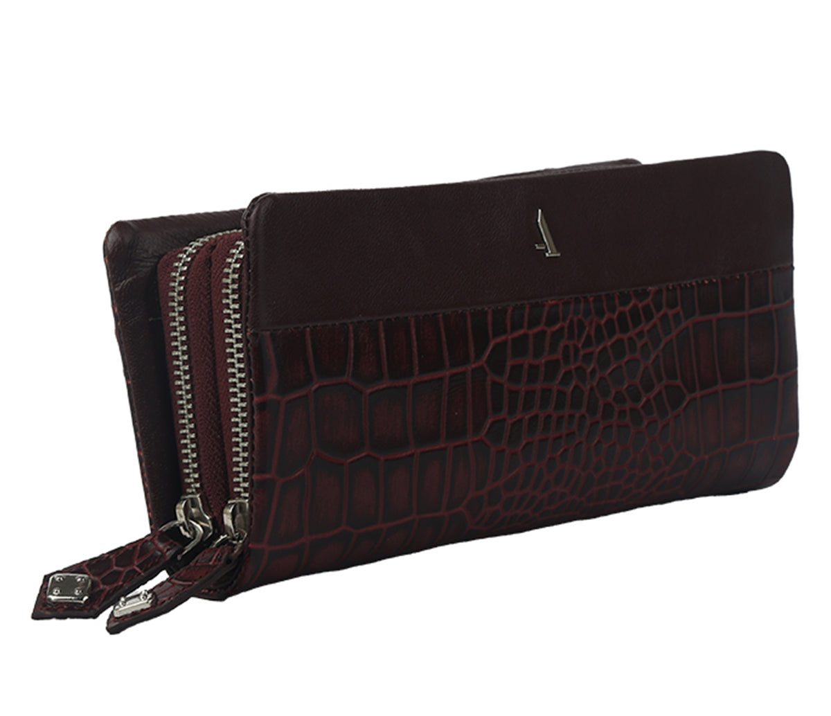 Blake Womens Wallet - Wine