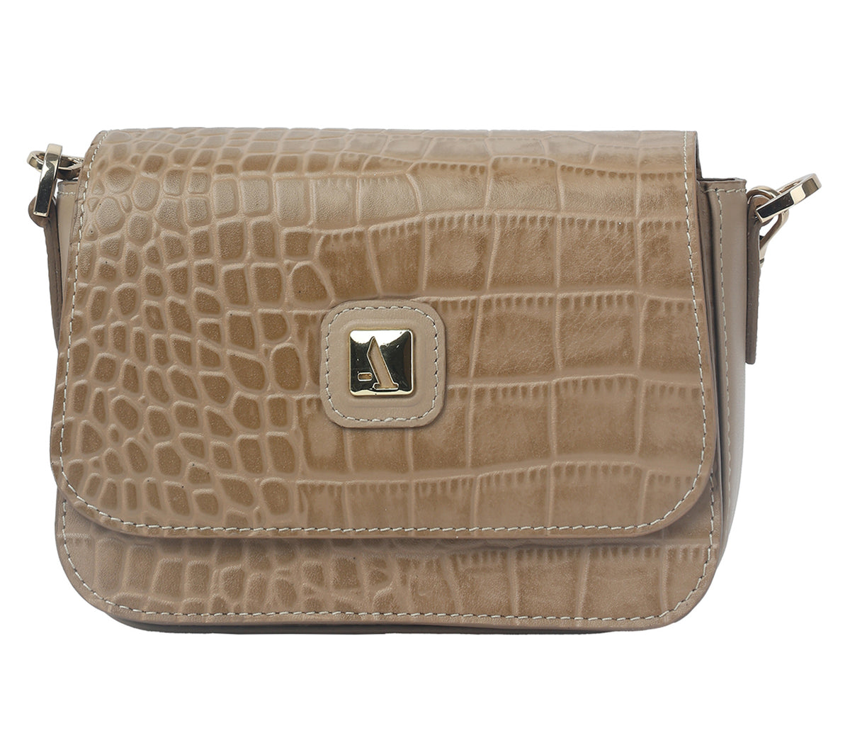 Carla Sling Bag - Beige
