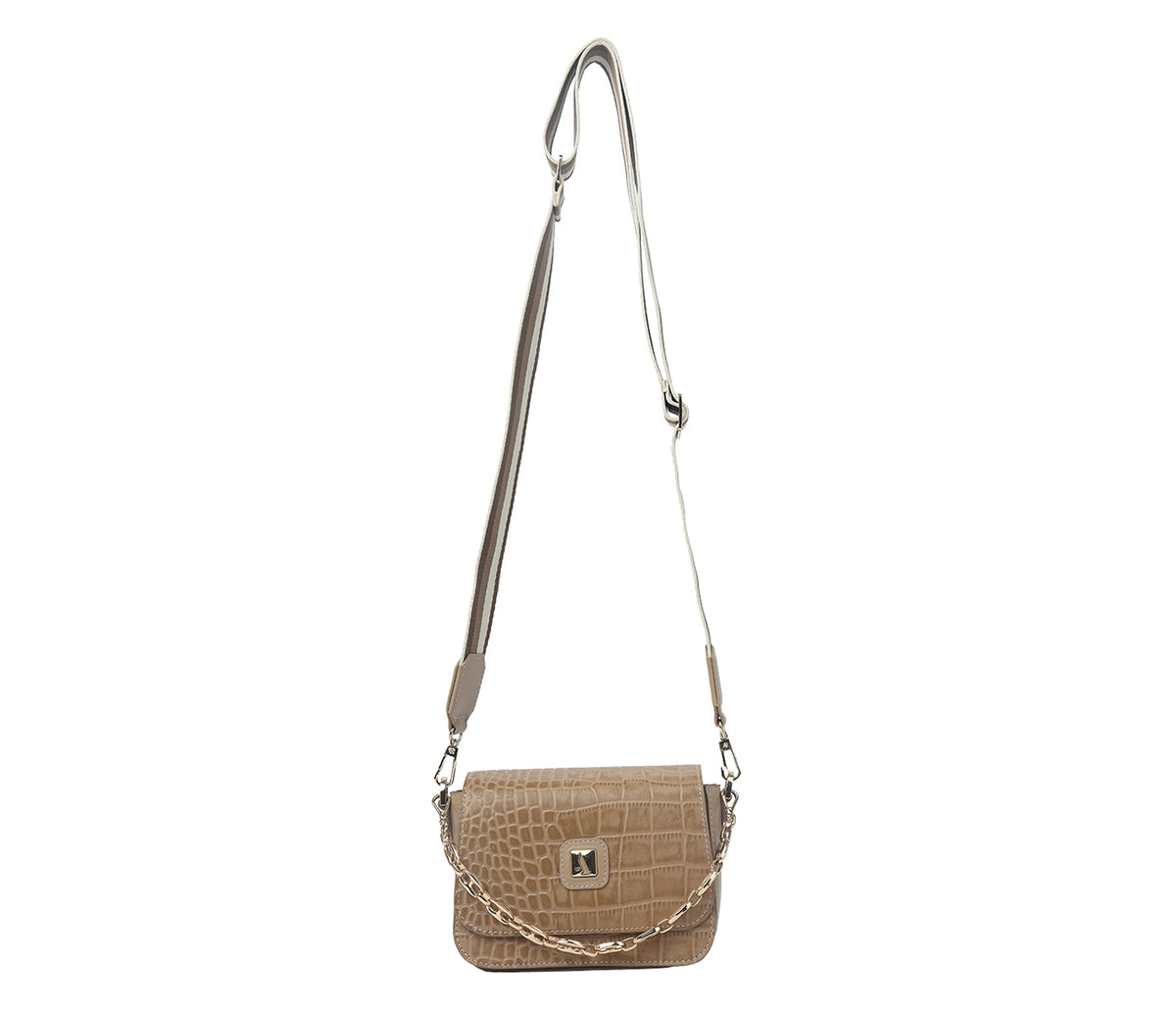 Carla Sling Bag - Beige