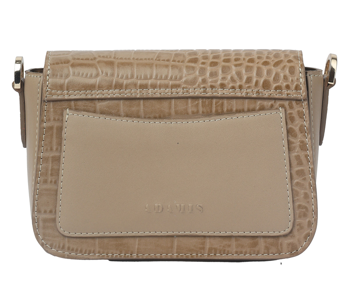 Carla Sling Bag - Beige
