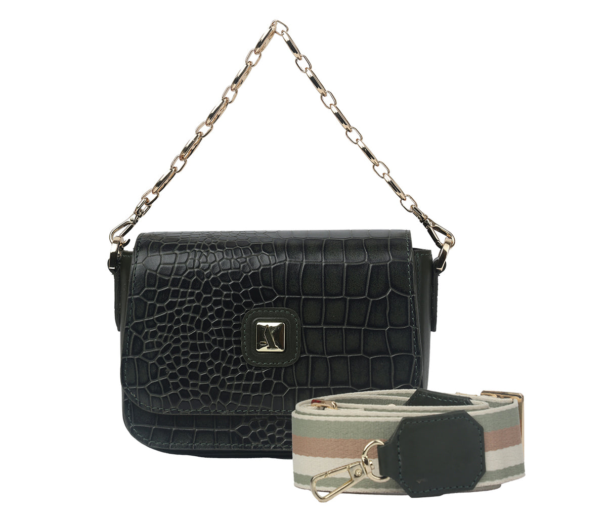 Carla Sling Bag - Green