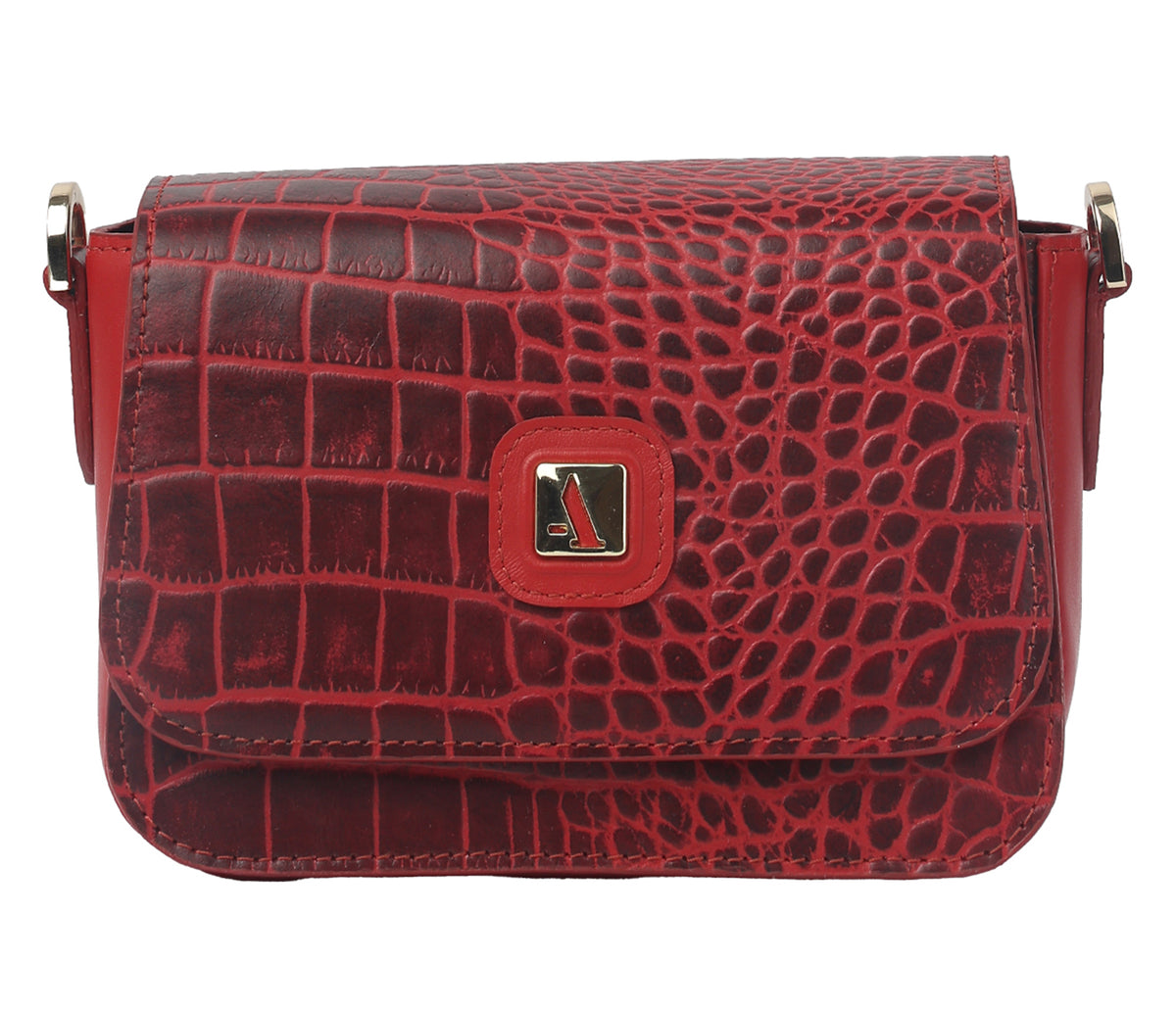 Carla Sling Bag - Red